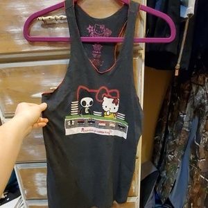 Hello Kitty Tokidoki racerback